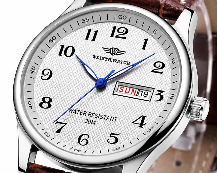 Rovain Leather Brown 40mm
