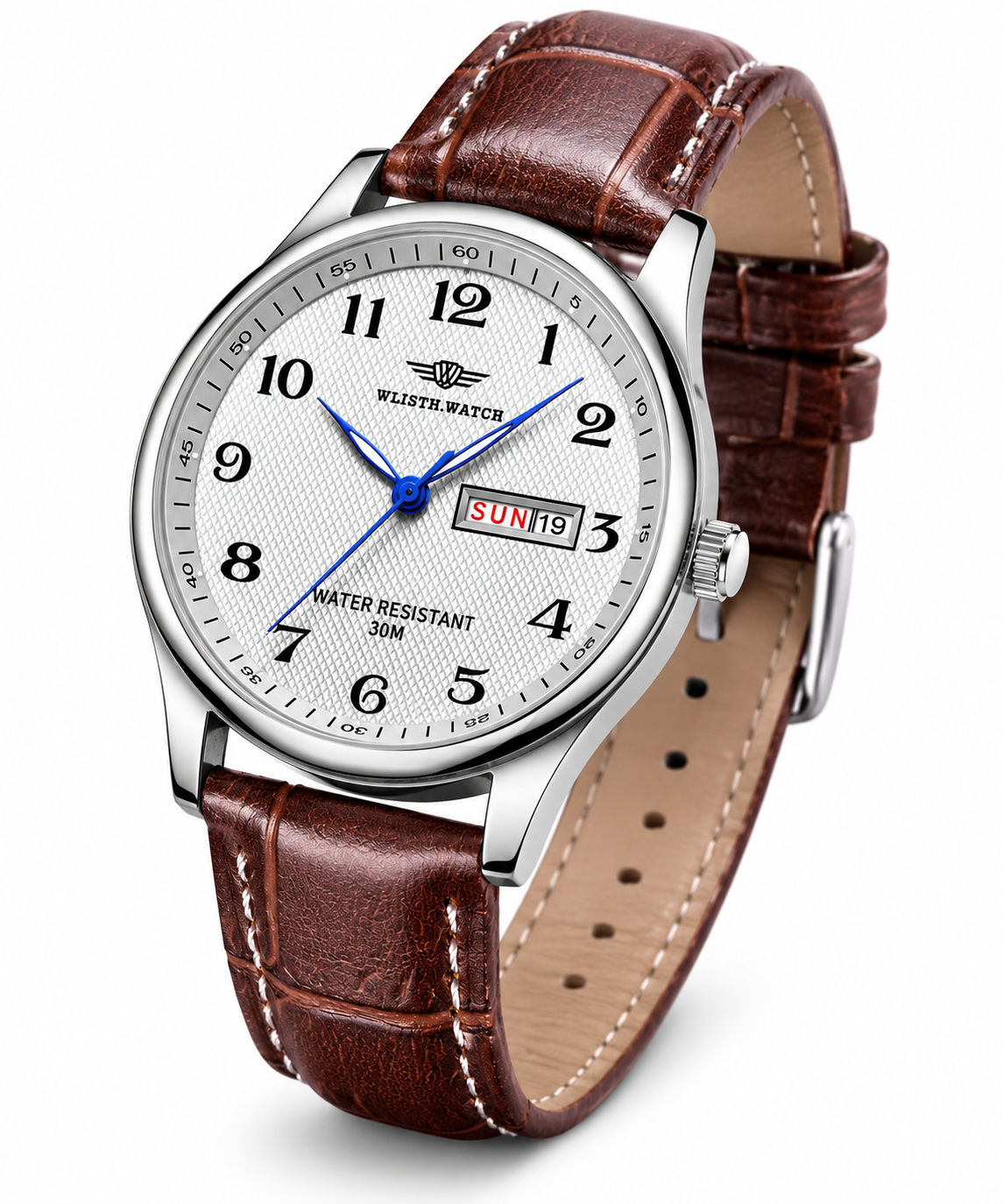 Rovain Leather Brown 40mm