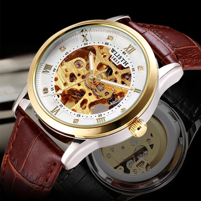 Windham Leather & Gold 40mm