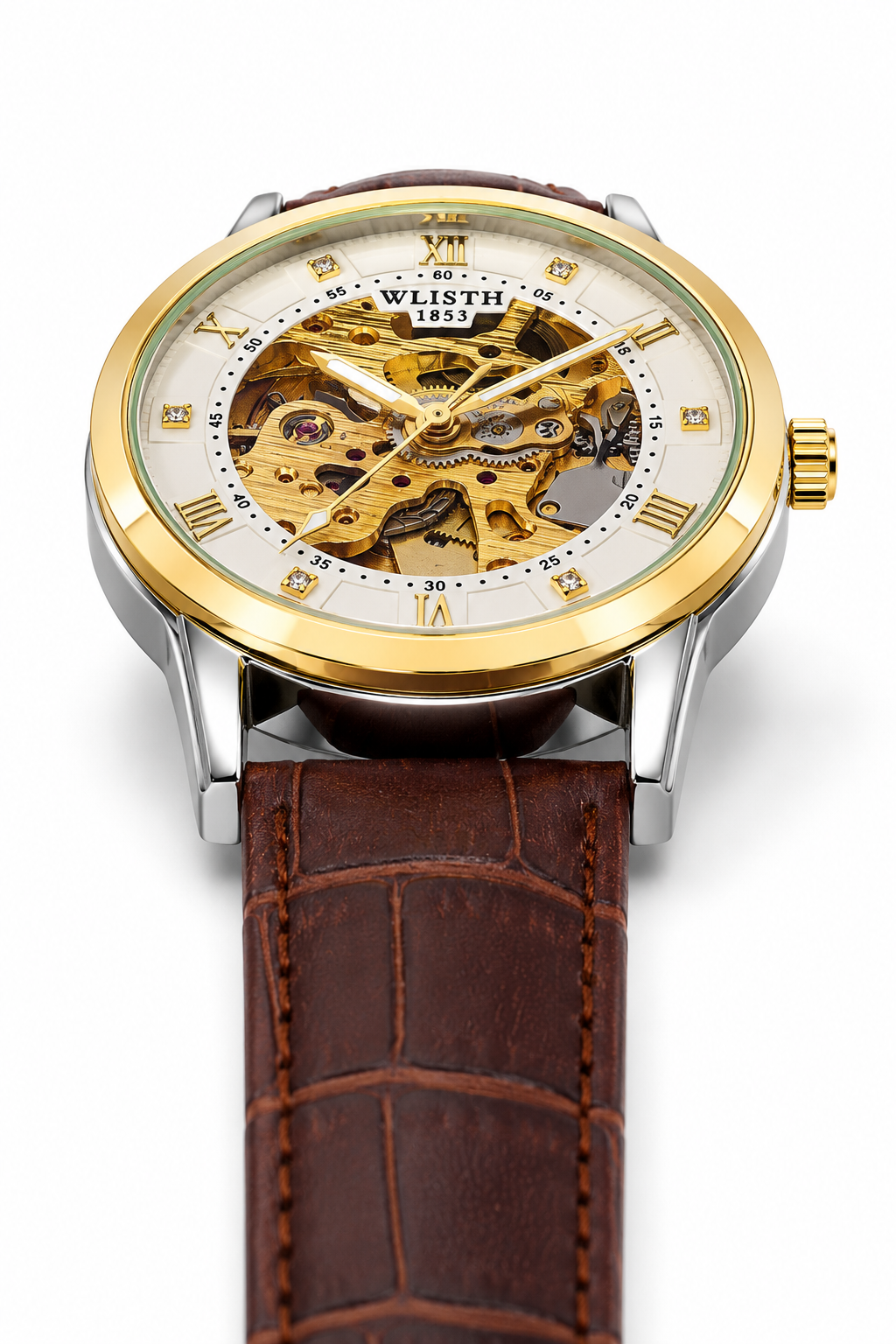 Windham Leather & Gold 40mm