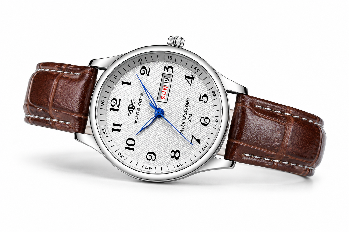 Rovain Leather Brown 40mm