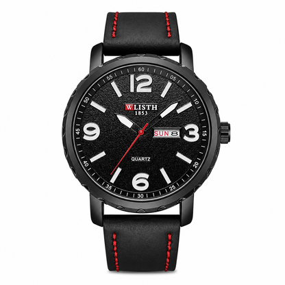 Valenor Leather Black 40mm