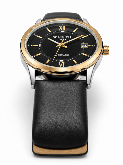 Falken Leather Black 40mm