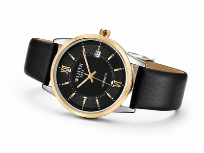 Falken Leather Black 40mm