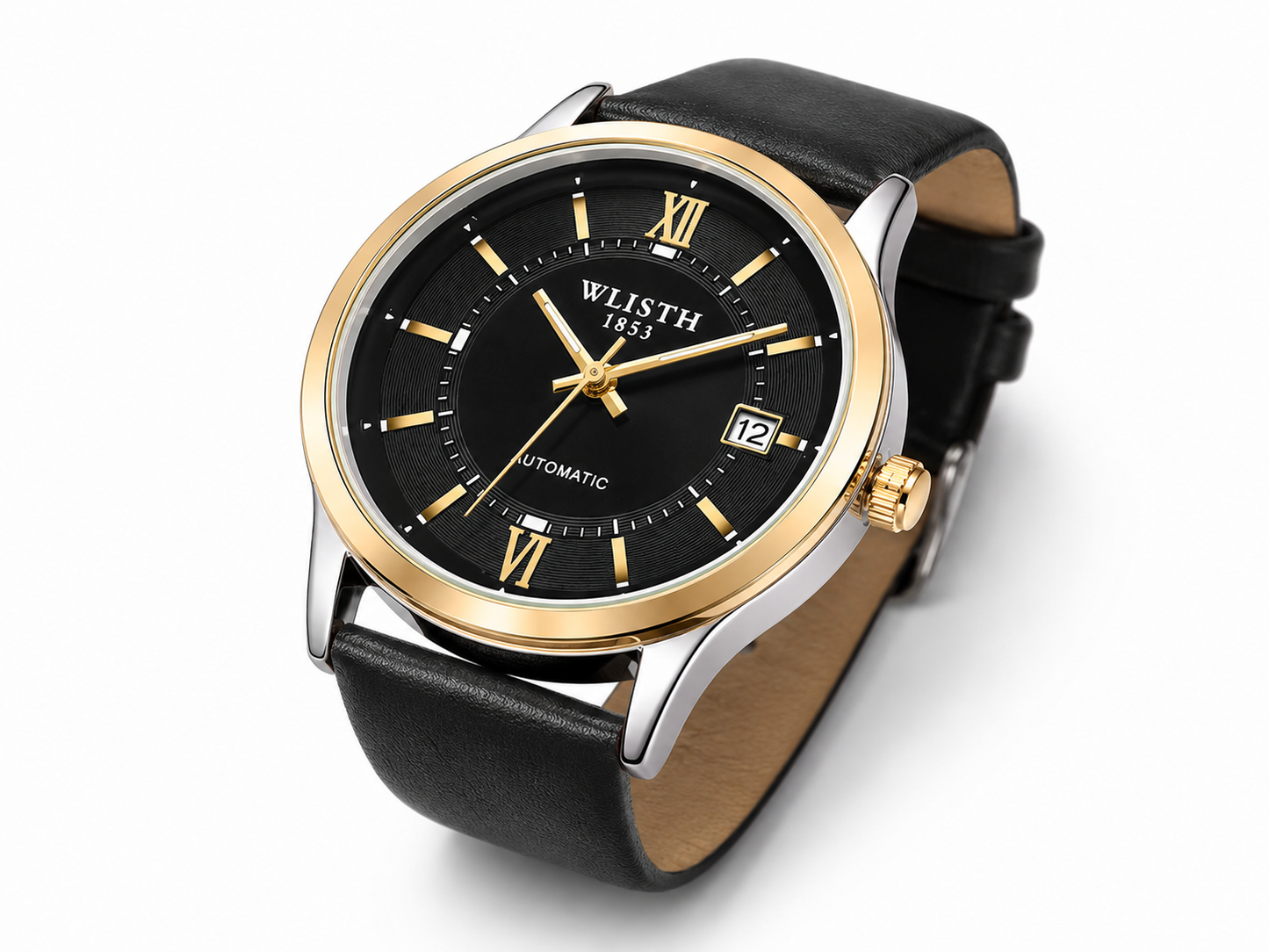 Falken Leather Black 40mm