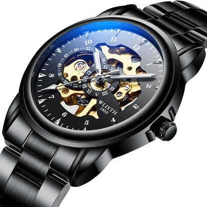 Trevon Leather Black 40mm