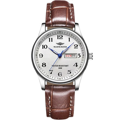 Rovain Leather Brown 40mm