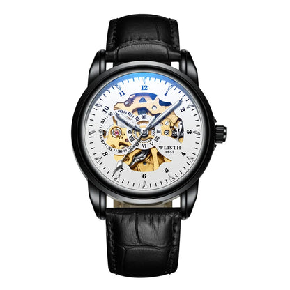 Trevon Leather Black 40mm