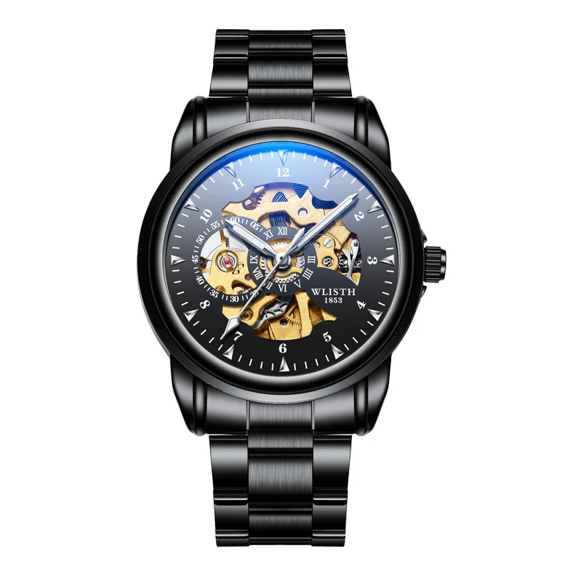 Trevon Leather Black 40mm