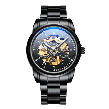 Trevon Leather Black 40mm