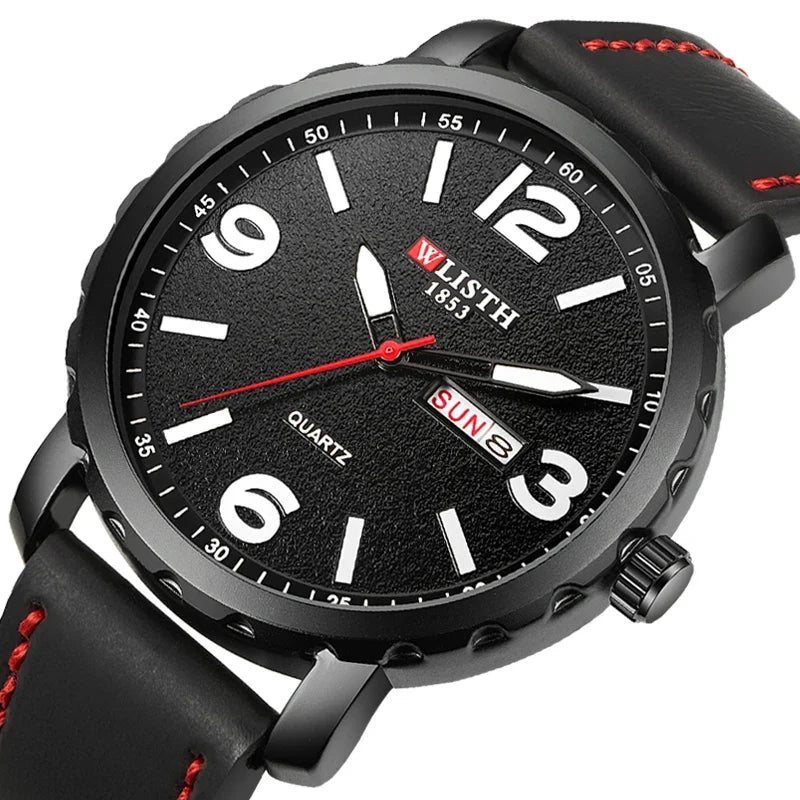 Valenor Leather Black 40mm
