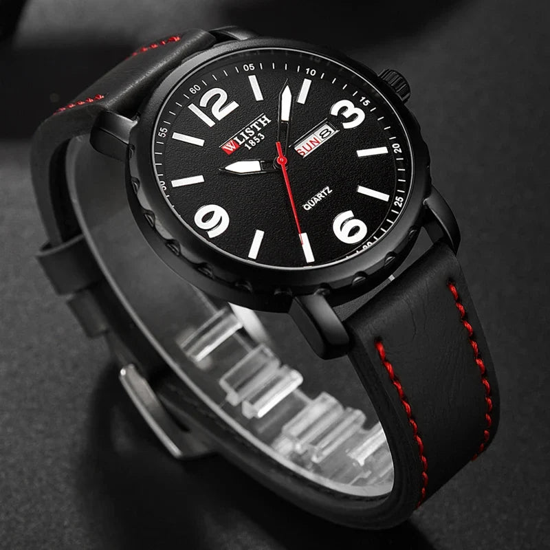 Valenor Leather Black 40mm