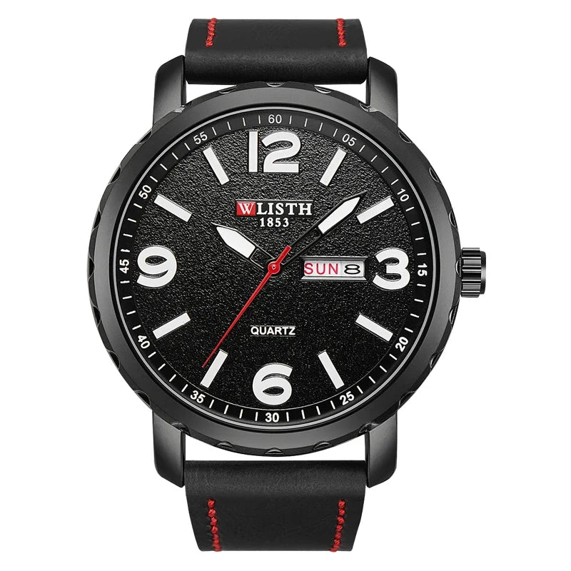 Valenor Leather Black 40mm