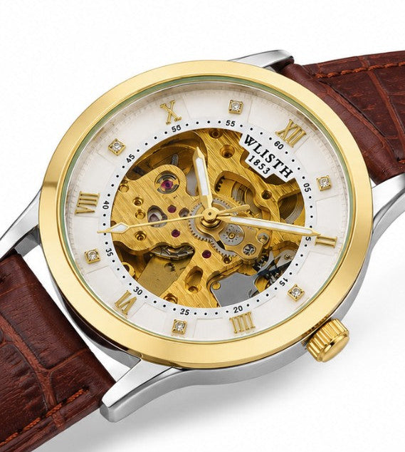 Windham Leather & Gold 40mm