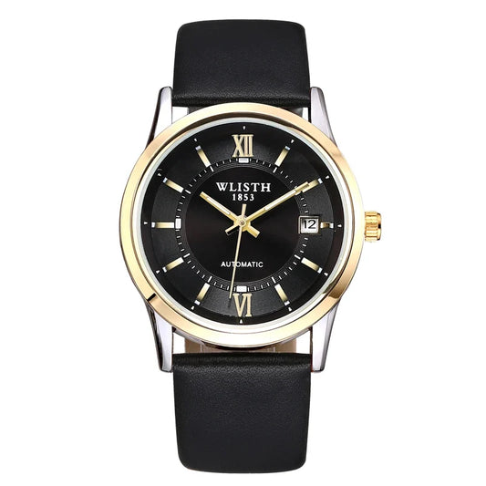 Falken Leather Black 40mm