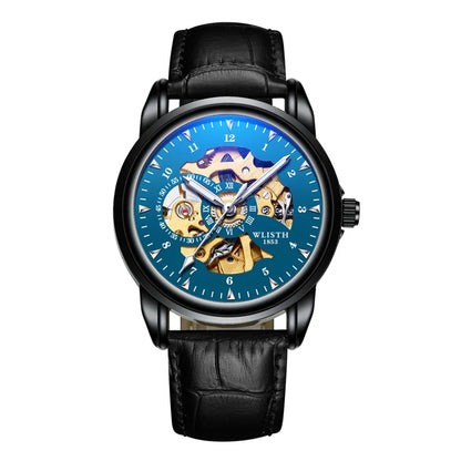Trevon Leather Black 40mm
